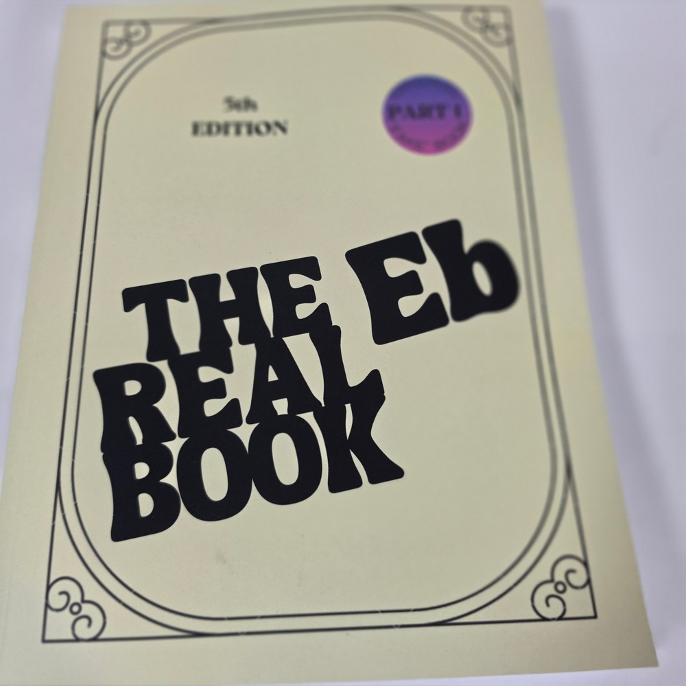 The Real Eb Book 5th Edition Part 1 Jazz Fake Book Sheet Music Transposed